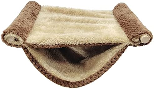 ZUKEEDCM pseći krevet Hamster Hamster plišana viseća pećinska šupa zimska kabina mala životinja