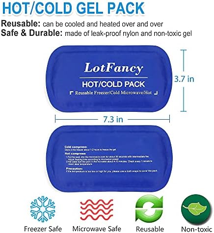 LotFancy Foace Ice Pack za TMJ umnjake i paket gela za koljena potporni paket