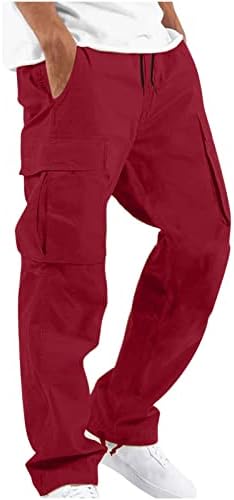 Muške taktičke hlače opuštene fit rastezanje vodootpornih dugih hlača borba protiv ravnih pantalona za pravu tipa