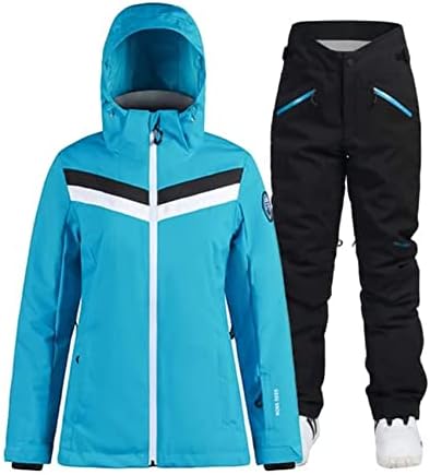GSOU SNOW ženske skijaške jakne i pantalone Snowboarding snowsuit kaput topla kapuljača vodootporna izolovana