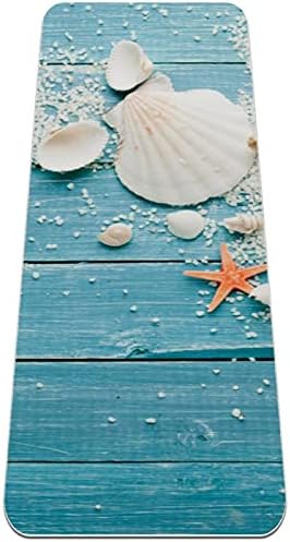 Siebzeh Summer Shells Star Premium Thick Yoga Mat Eco Friendly Rubber Health & amp; fitnes non Slip Mat za