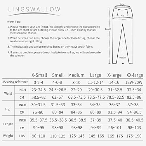 Na lingswallow visoke struke joga hlače - joga hlače sa džepovima Trčevi temmy, 4 načina rastezanje