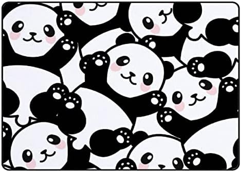 XOLLAR 72 x 48 u velikom prostoru za djecu prostirke crno bijela slatka Panda meka rasadnik Baby Playmat prostirka