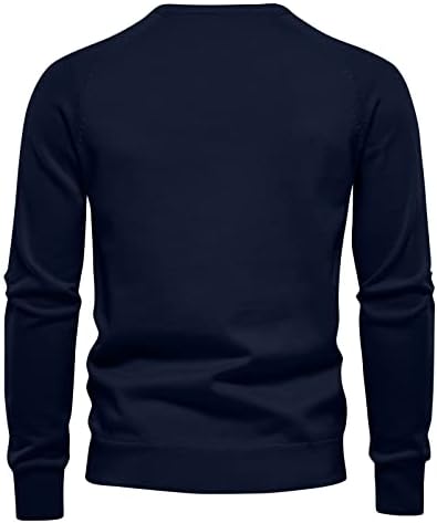 Xiaxogool muns crewneck džemper, muški ležerni kabelski pleteni džemper slim fit kintwear s