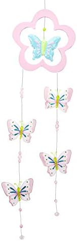 Mousehouse pokloni Glittery Pink & tirkizna leptir mobilna Soba Dekoracija za djevojčice soba