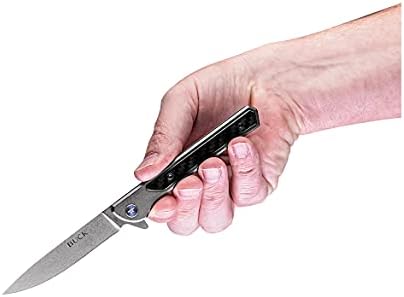 Buck noževi 264 Cavalier sklopivi džepni nož 3,6 7cr17 oštrica kamena, ručka od aluminija i karbonskih vlakana