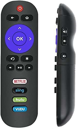 Novi USARMT RC280V4-Vudu je zamijenio TCL Roku RC280 Remote sa Netflix Sling Hulu vudu ključevima za TCL pametne