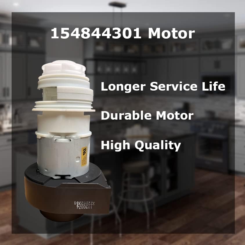 154844301 cirkulacioni motor pumpe za mašinu za pranje sudova sa o-prstenovima kompatibilan sa