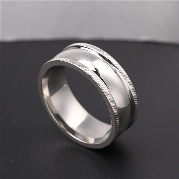 Koleso 8mm prsten vjenčani prsten Cool za muškarce i žene-00819