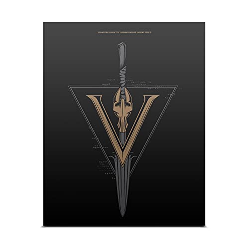 Glava Case Designs zvanično licencirani Assassin Creed Crest & Broken Spear Odyssey Artwork Vinyl naljepnica Gaming kože Decal Cover kompatibilan sa Xbox One X konzole i kontroler Bundle