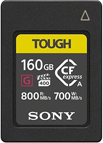 Sony Alpha 1 digitalna kamera bez ogledala - paket VG-C4EM vertikalni držač, čvrsta memorijska kartica tipa A od 160 GB CFexpress
