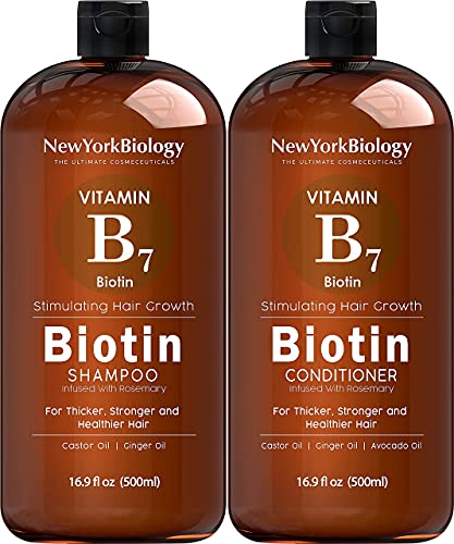 Biotinski šampon i regenerator za rast za kosu i tanjivanje kose sa jabučnim jargarskim kosom za