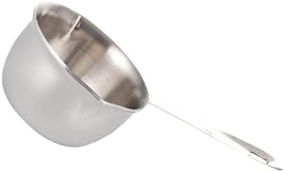 Hemoton posude za mlijeko od nehrđajućeg čelika s dugom ručkom lonac za kuhanje mlijeka s Kipućim topljenjem vrhnja za mlijeko lonac za zagrijavanje putera lonac