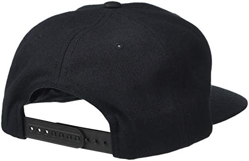 Daiwa D-Vec Flatbill kapa DVEC-ravna odjeća za ribolov Muška pokrivala za glavu, Crna, jedne veličine