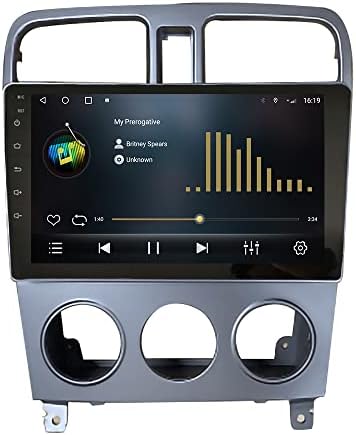 Android 10 Autoradio auto navigacija Stereo multimedijalni plejer GPS Radio 2.5 D ekran osetljiv na dodir zasubaru Forester 2004-2008 priručnik AC Okta jezgro 4GB Ram 64GB ROM