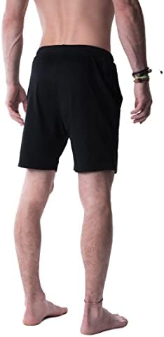 YOGA CROW Swerve muške kratke hlače za jogu sa unutrašnjom podlogom otpornom na mirise, aktivnom odjećom, vježbanjem, teretanom, unakrsnim vozom, trčanjem, slobodnim vremenom
