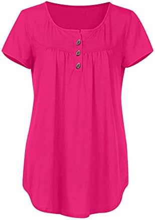 Vježba Tshirt za žene 2023 ljeto Casual Dressy kratke rukave majice cvjetni slatka Tees Tshirt trendi bluze