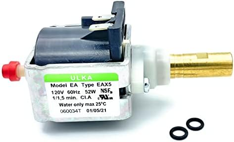 MacMaxe ULKA Model E tip Eax5-Solenoidna Vibraciona pumpa za vodu Mesingana osovina sa dva Zaptivka