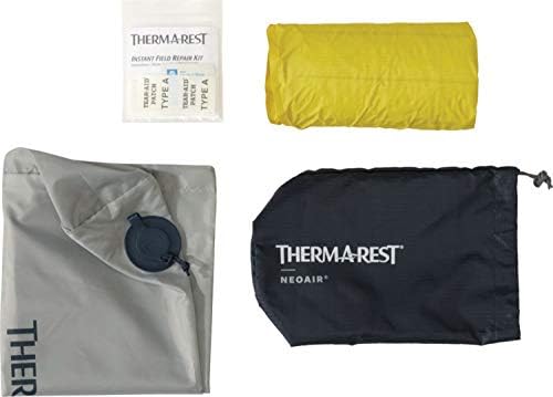 Therm-A-Rest NeoAir Xlite podloga za spavanje za kampovanje i ruksak, limunski Curry, običan-20 x 72 inča, ventil za zaključavanje krila