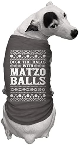 Deck dvorane sa Matzo kugle - Hanuka Dog Shirt