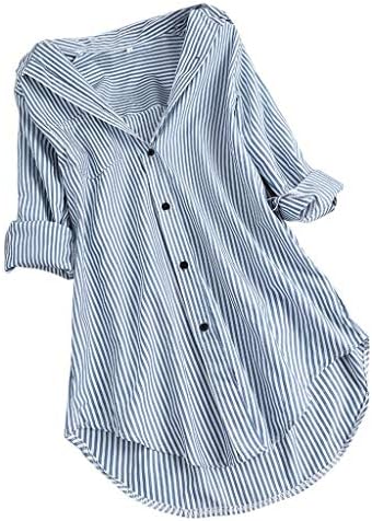 LytryCamev ženske vrhove Dressy Casual Ljetne bluze za žene Modne elegantne majice s kratkim / dugim rukavima Katum s dugim rukavima