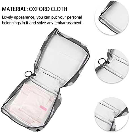 Healifty 2 pakovanja higijenskih uložaka torba za čuvanje, menstrualne torbe za tinejdžerke, Žene, dame, menstrualna torbica sa patentnim zatvaračem za higijenske uloške ženska torba za šminkanje