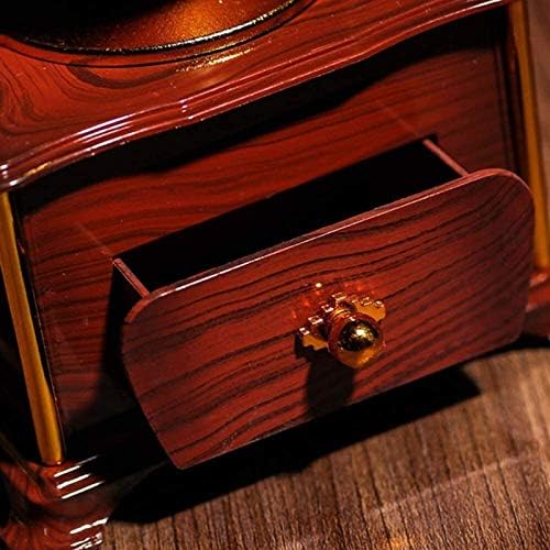 Huangxing - muzička kutija Dekoracija nakit kutija ukras minijaturni aparat za kavu Model muzičke kutije