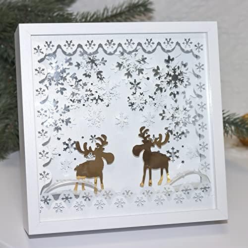 Bira 1inch pahuljica ručice za obnarenje, božićni udarac, za izradu papira za izradu papira CARDS CARDS