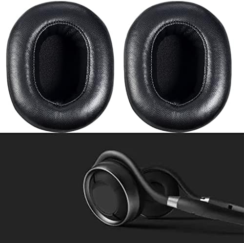 Prijenosni poklopac za slušalice zamjenska naušnica za MDR - DS7500 RF7500 poklopac jastučića za uši jastuk za slušalice prozračna memorijska pjena bežične slušalice za igranje crni spužvasti štitnici za uši protiv klizanja za