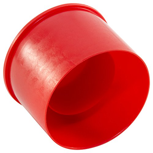 Caplugs 99191011 Plastična kapa za Flareless cijevi i navrtke Skupštine. za zatvaranje cijevi veličine 3/16 FTC-3, PE-LD, za zatvaranje cijevi veličine 3/16, Crvena