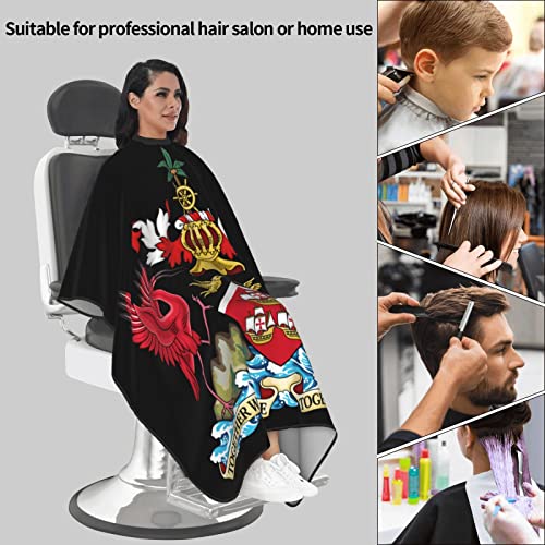 Grb Trinidad 3D štampanje profesionalni brijač kape za kosu za kosu za kosu salon kape za frizersku pregače 55 x 66