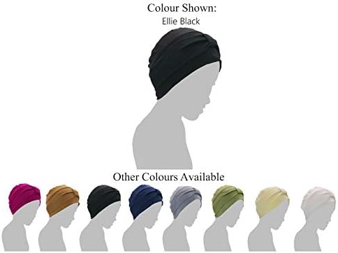 Masumi hemoronska organska odjeća - Ellie | Glava raka za žene sa gubitkom kose | Alopecia šeširi i obloge | 95% bambusova šešir