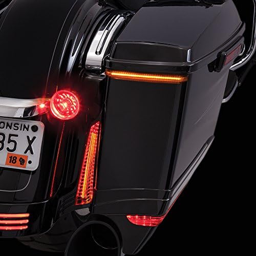 Ciro torba oštrice niskog profila LED svjetla ' 14-up Harley w / kontroler, Amber 40008