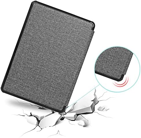 JNSHZM Smart Cover meki poklopac za Kindle Paperwhite 5, 4 sa automatskim spavanjem/buđenjem za Kindle 10th Gen 2019 Silikonski preklopni poklopac za Paperwhite 11Th Gen 2021,Grey, Paperwhite 11th 2021