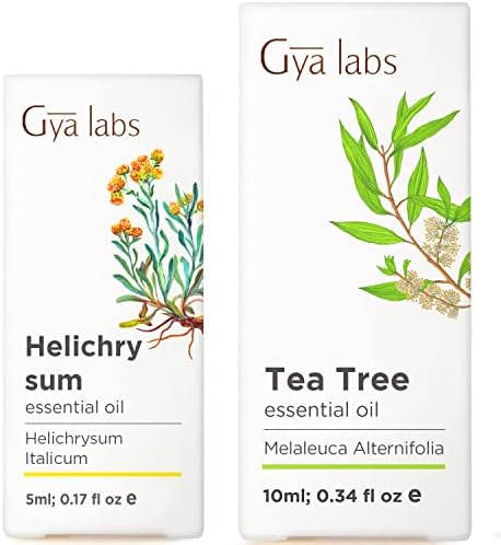 Helichrysum ulje za ulje za kožu i stablu za set kože - čista terapijska esencijalna ulja za esencijalne ulje - GYA labs