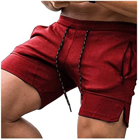 Muški kratke hlače Hlače Težina podizanja Squat Shars Multicolor Zipper Pocket Trening BodyBuilding Hlače Hlače