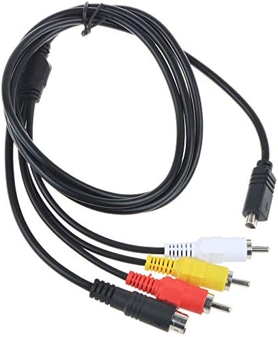 J-ZMQER AV A / V Audio video TV-out kabl / kabel / vod kompatibilan sa Sony Handycam HDR-CX305 DCR-SR67 / E