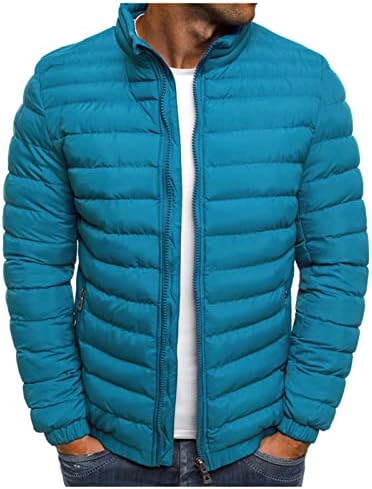 ADSSDQ Zimske jakne za muškarce, vanjska odjeća za odmor Muške plus veličina zimska modna dugi rukava s vedrom