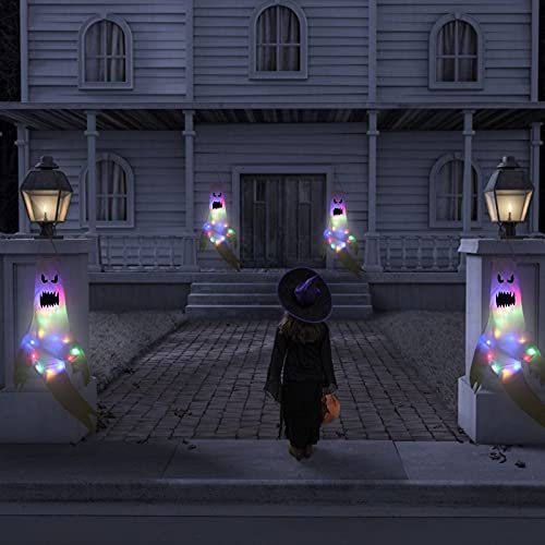 Viseća Vanjska dekoracija sa LED Halloween Decor Light Home Decor Swinging Životinje za automobil