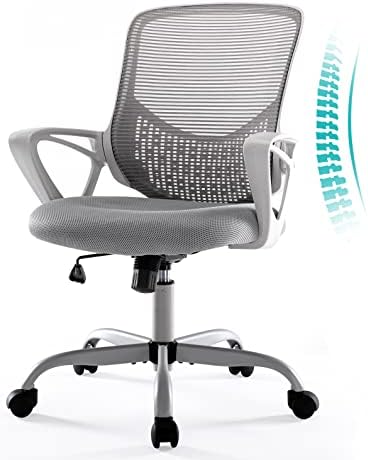 Ergonomska kancelarijska stolica mrežasta kancelarijska stolica kompjuterska stolica stolica sa srednjim naslonom