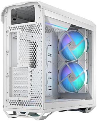 Fraktalni dizajn Torrent RGB bijeli E-ATX prozor od kaljenog stakla sa visokim protokom zraka