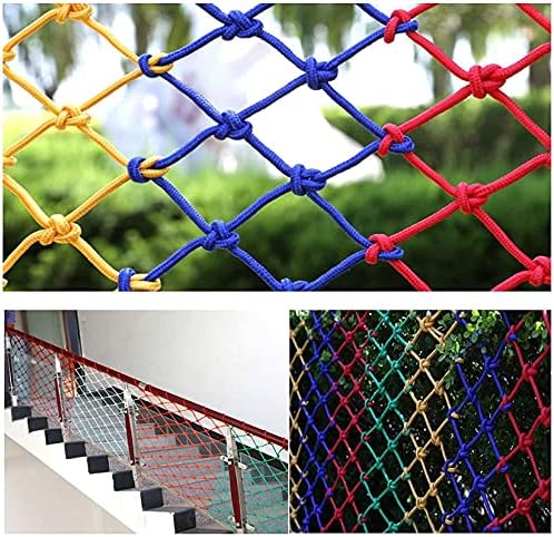 Happlignilly Trampolin Net Dekorativni konop neto na otvorenom, zaštitna ograda Stuir zaštitna