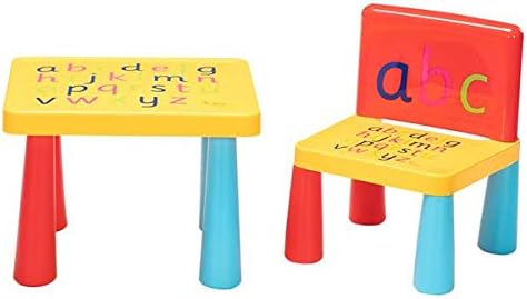 Bez marke 40x35x30cm Mushroom Leg Plastic mali sto i stolica jedan sto i jedna stolica smanjena verzija