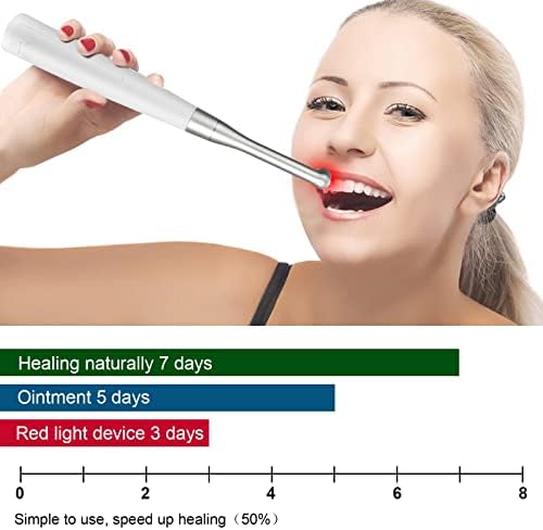 Hladno bolna crvena svjetlosna terapija, hladno čirevi i čirevi čirevi uređaj za obradu usne,