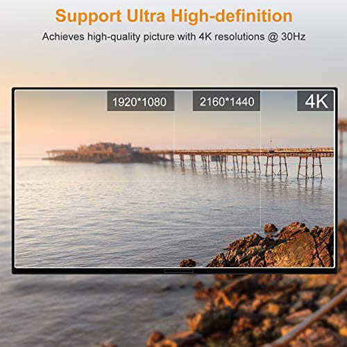 Tesmert HDMI matrix 4x4 Posljednje ažurirano 4K 30Hz Powered 4 u 4 Out HDMI prekidač