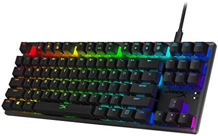 HyperX Puding Keycaps - Bijela Legura Origins Core Gaming Keyboard - Aqua Switch