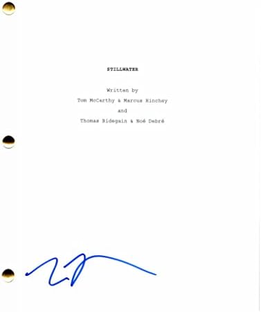 Tom McCarthy potpisao autografa Stillwater Full Script filma - up, 13 razloga zašto, upoznajte roditelje,