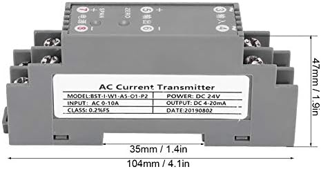 AC struja transduktor, AC 0-10A ulazni DC 4-20mA Izlazni AC predajnik senzor struje