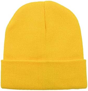 Američki trendovi Zimski kape za muškarce Žene manferencirane pazine šešir meke ravnice pletene kape za lubanje