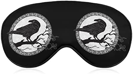 Crna maska ​​za spavanje sa spavanjem meka za povezivanje prenosiva maska ​​za oči s podesivim kaišem za muškarce